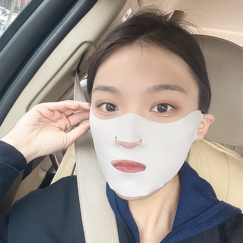 鼻子透气薄款防晒口罩夏天骑行