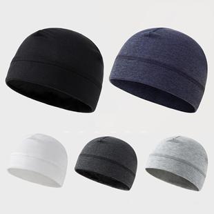 男士中老年人睡帽晚上睡觉戴的薄款帽子春秋冬季护额头部保暖防风