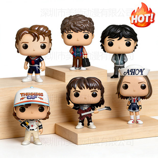 新款怪奇物语第4季周边达斯丁史蒂夫艾迪罗宾模型手办玩具摆件