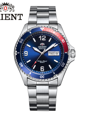日本Orient东方双狮全自动机械表男时尚精钢防水石英手表进口正品
