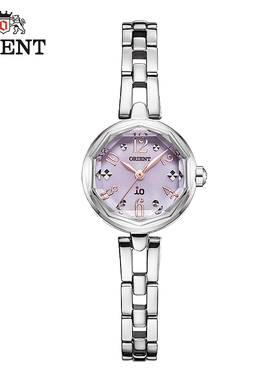 新品orient东方表双狮女表时尚石英女士表精钢防水日本正品旗舰
