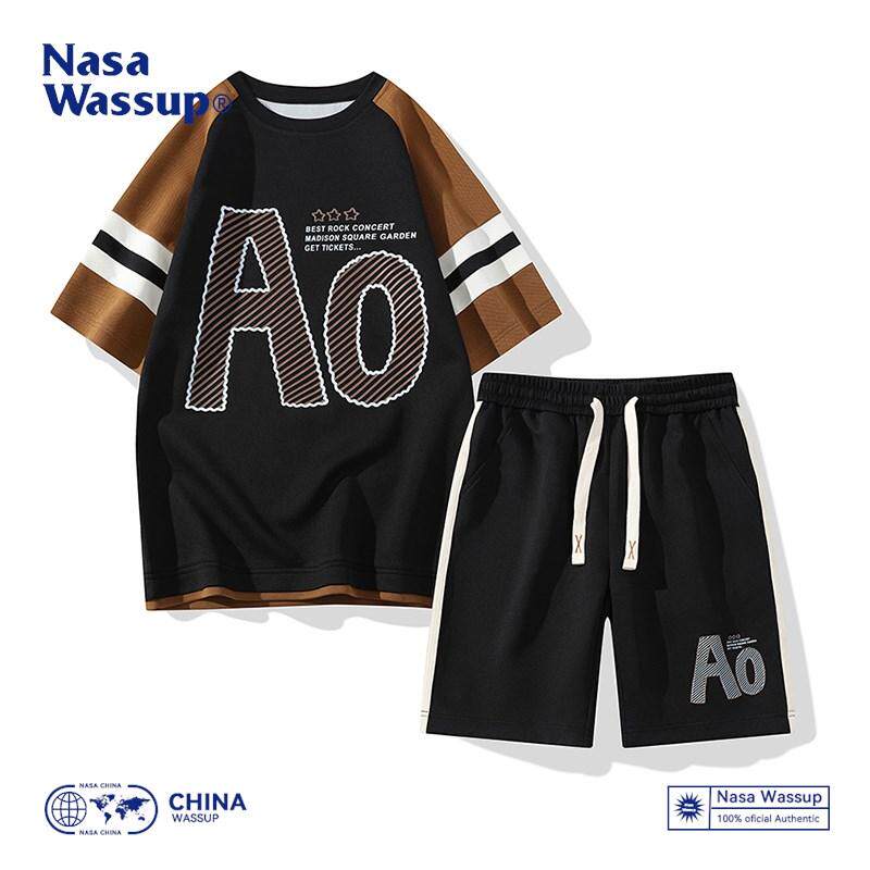 休闲运动套装男夏季2025新款初中高中学生短袖短裤青少年帅气秋装