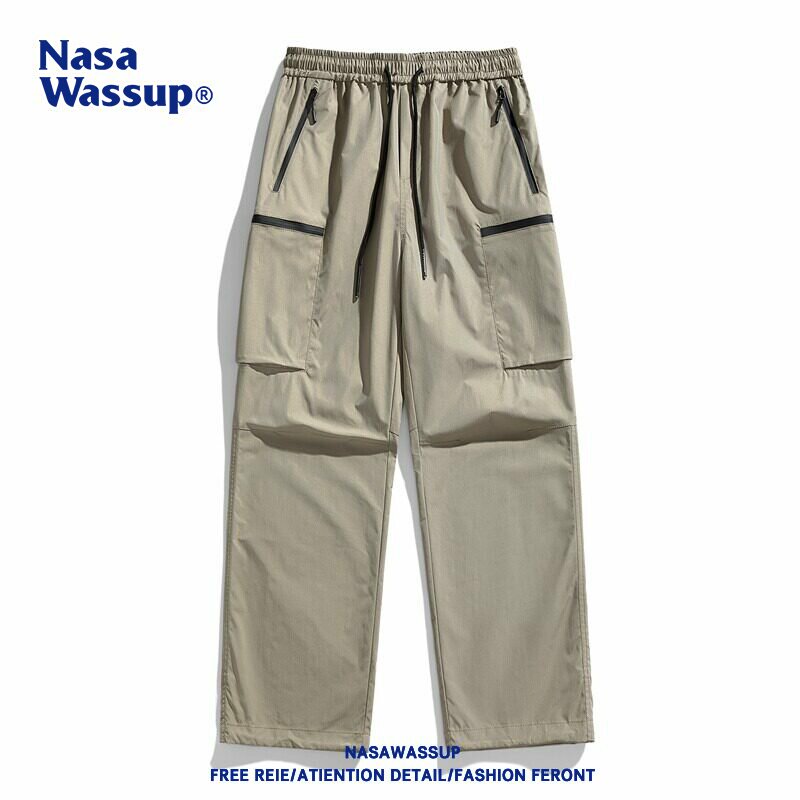 NASACOOP春秋冲锋裤百搭韩版长裤