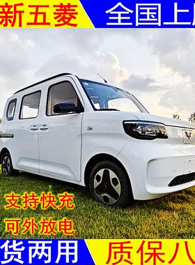 全新五菱面包客货两用新能源上牌