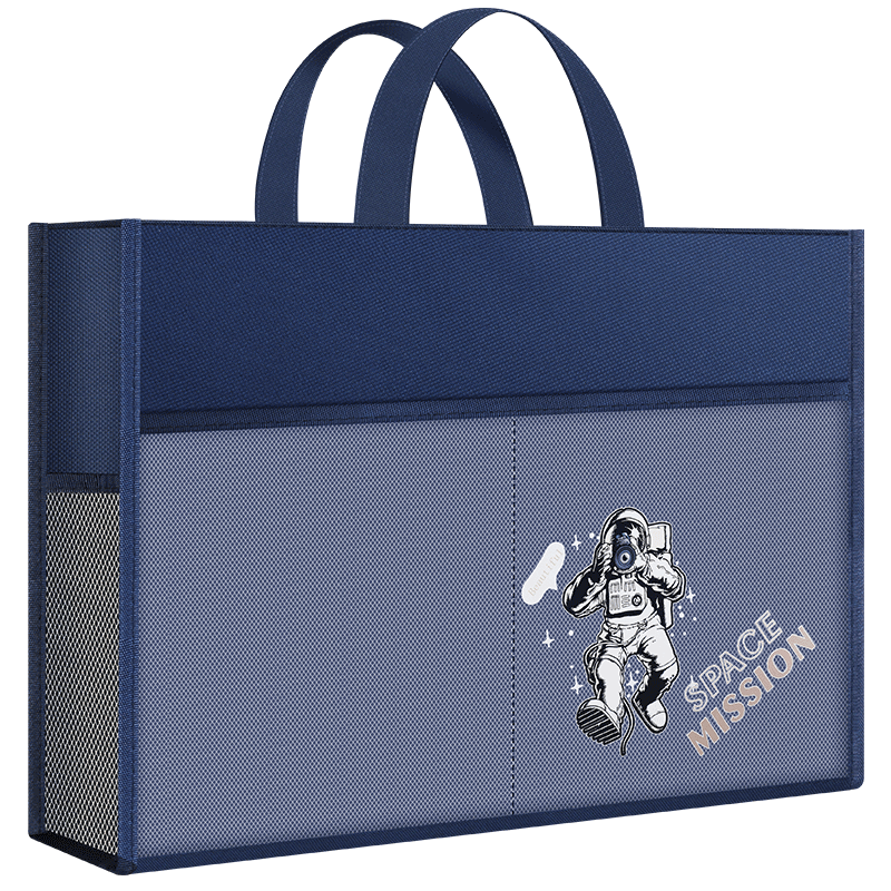 A3超大号美术袋8开8k手提文件袋拎书袋拉链式儿童画画包马克笔美术画具收纳袋大容量帆布包小学生课后补习袋