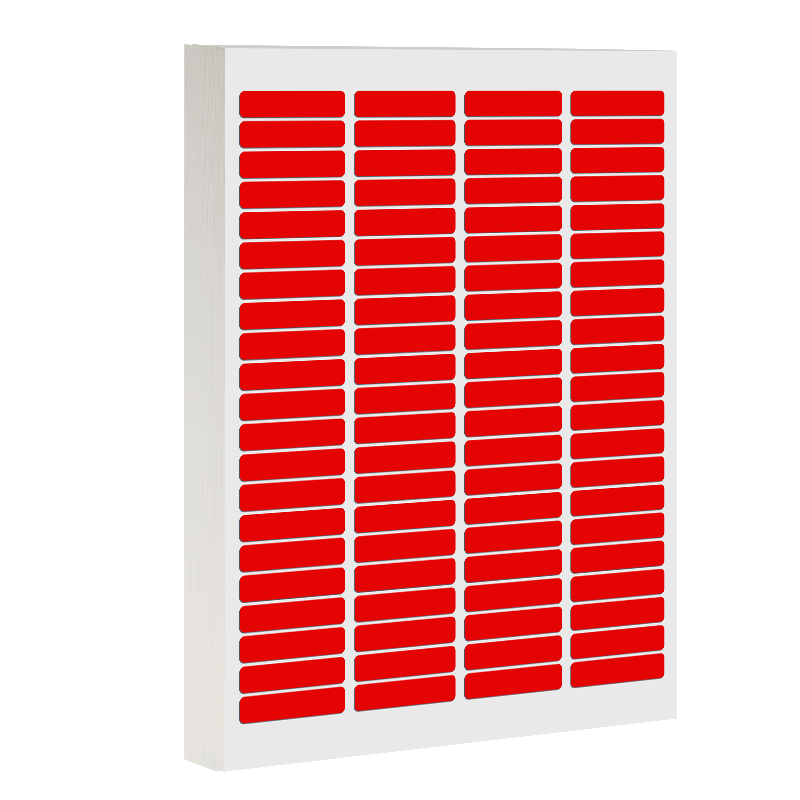 彩虹贴纸作业分类A4彩色标签贴纸名字贴查收作业本记号班主任管理神器班级教师常备上课好物图书分组标识粘贴