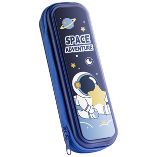 笔袋文具盒男孩款卡通铅笔盒小学生文具袋高颜值女生款一年级男孩子双层大容量笔盒儿童幼儿园可爱分层收纳盒