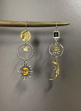 Vintage古着 Celestial cycle cease耳饰