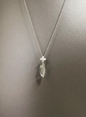 Vintage古着 Frost-veiled Moon项链