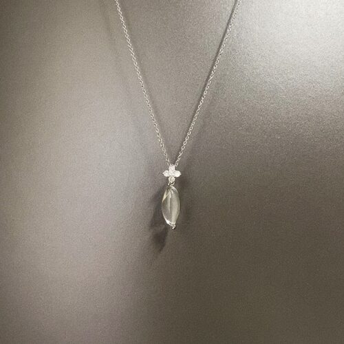 Vintage古着 Frost-veiled Moon项链