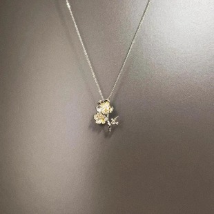 branches项链 blossom Vintage古着 Cherry