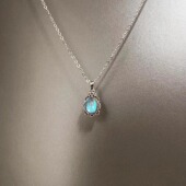 Heart the Vintage古着 Blue Sea项链