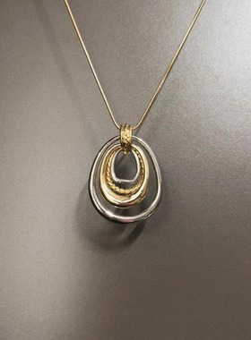 Vintage古着 Hollow-out snake skin项链