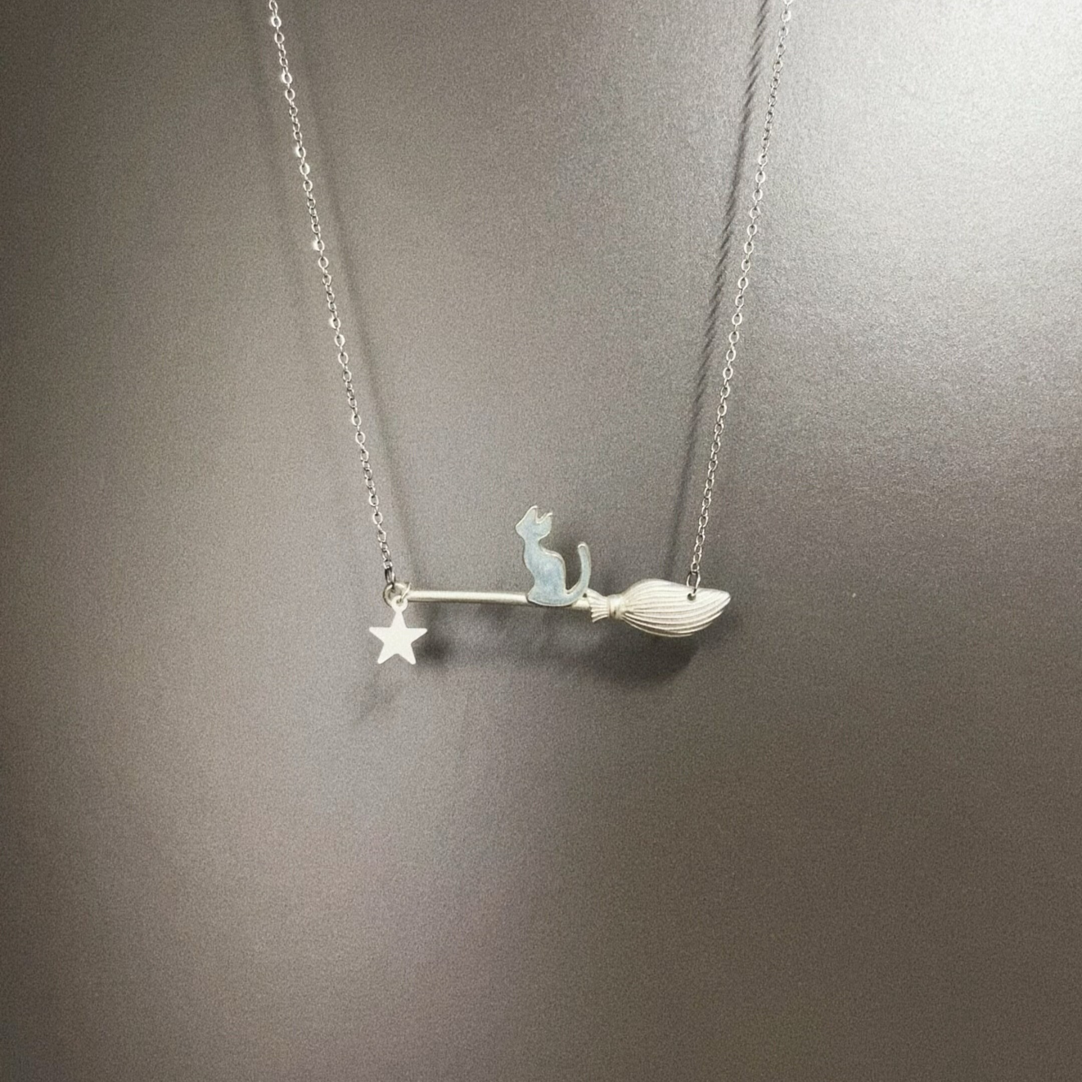 Vintage古着 Magic cat项链