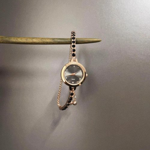 Vintage古着 Black diamond circle手表