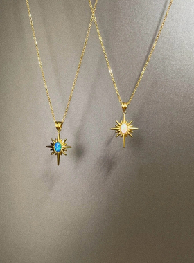 Vintage古着 Little Awn star项链