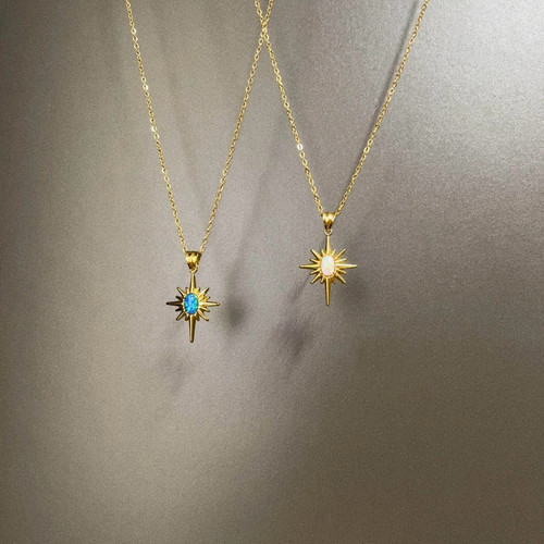 Vintage古着 Little Awn star项链