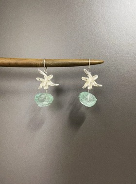 Vintage古着 Mist of Lakeheart耳饰