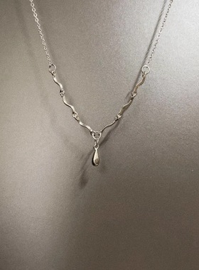 Vintage古着 Monet's water drops项链