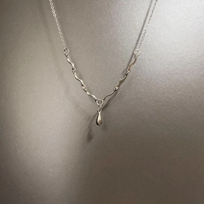 Vintage古着 Monet's water drops项链