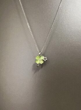 Vintage古着 Lucky Clover Dew项链