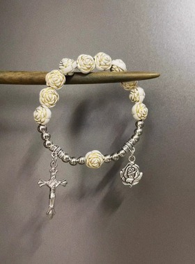 Vintage古着 Burning roses手串