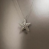 Vintage古着 Hollow starfir项链