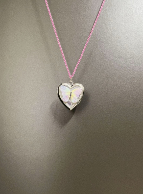 Vintage古着 Butterfly Love Box项链