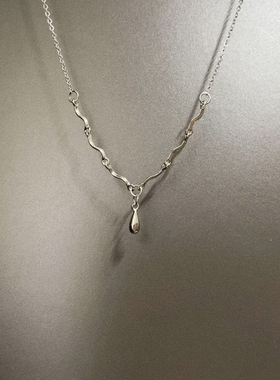 Vintage古着 Monet's water drops项链