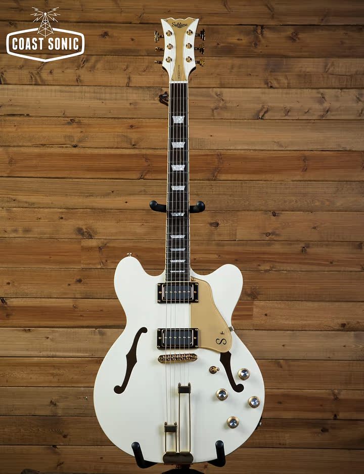 Sublime Guitars Chieftain Deluxe White 电吉他|msdalam kategori Alat muzik/Guitar/Piano/Fitting, alat-alat muzik barat, instrumen rentetan barat, Guitar - Electric Guitar - dari Buy2taobao.com untuk memberikan perkhidmatan ejen Taobao profesional membeli