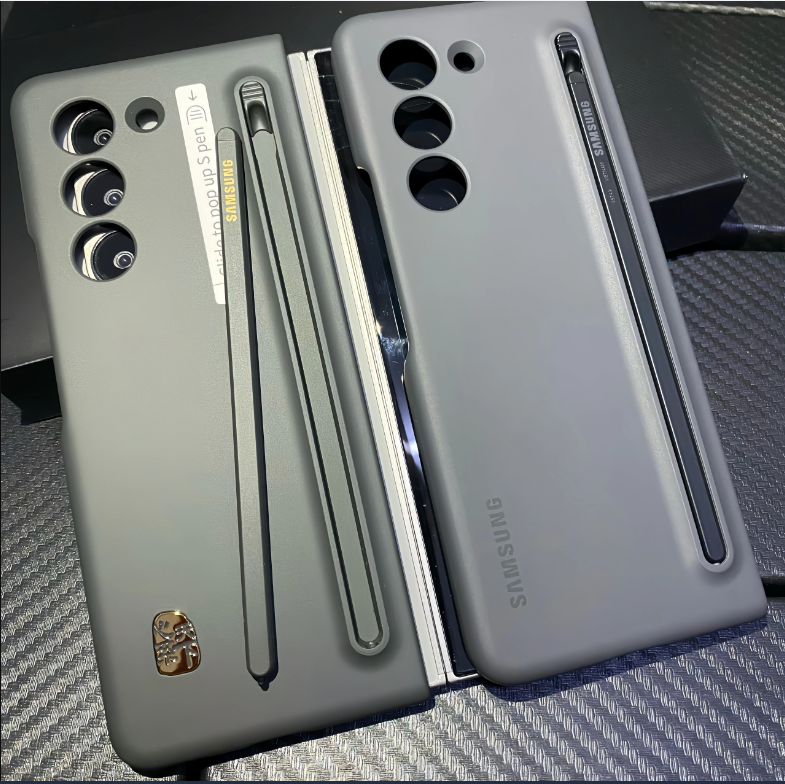适用于三星w24原装纤巧S Pen保护壳SMf9460官方原厂手机保护壳心系天下版创意个性时尚潮牌带保护套Z Fold5