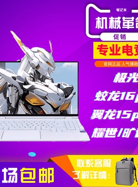 MECHREVO机械革命24款极光X/耀世电竞RTX4060游戏翼龙15Pro笔记本