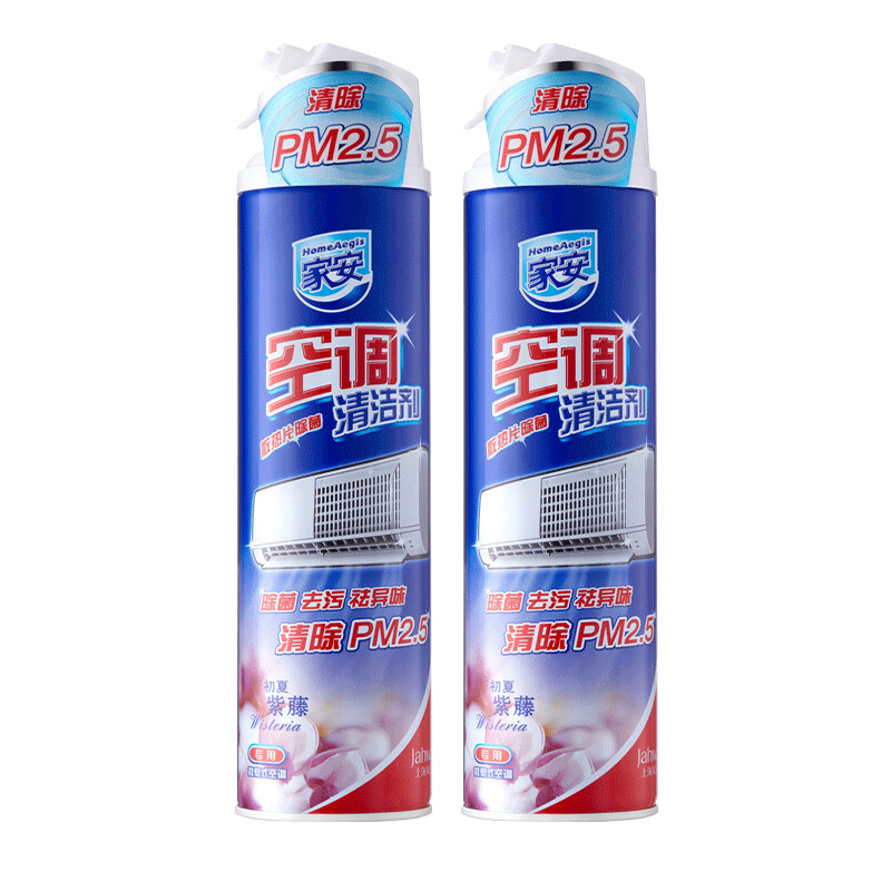 家安空调清洗清洁剂除PM2.5挂壁机用空调喷雾除霉菌清洗剂360ml