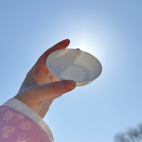 骨瓷小碟【华虫以章】3寸小碟子蘸料小碟骨瓷调料白小碟子味碟4寸