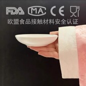 安全认证 骨瓷醋碟3寸4寸5寸家用调味碟商用吃碟蘸料碟小菜碟