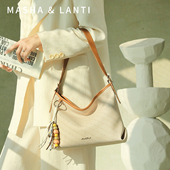 马莎兰缇满愿包包女2025新款 hobo高级感通勤大容量腋下斜挎托特包