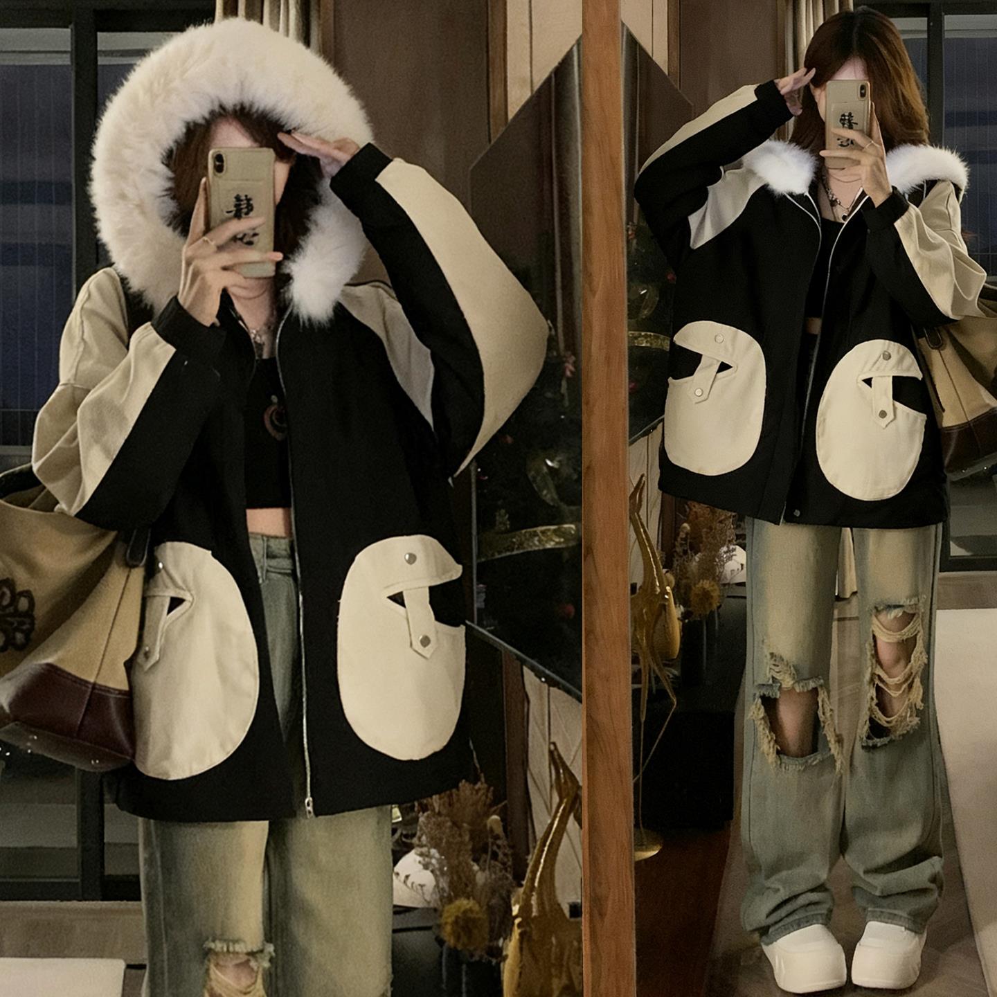 胖mm大码女装黑色高级感