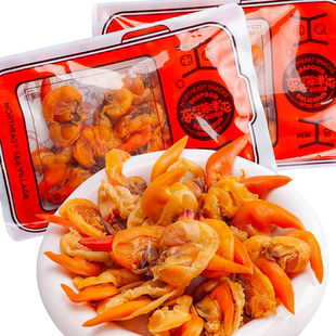 东北海洋屯丹东大文贝干大黄蚬子干蛤蜊肉黄金贝即食去内脏零食