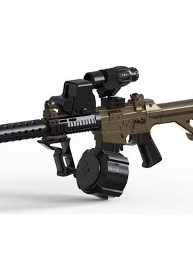 儿童玩具SVD软弹枪电动连发可发射双模式QBZ191冲锋男孩户外模型