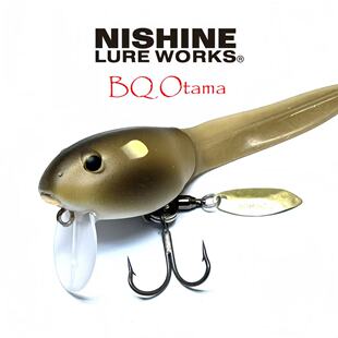 蝌蚪型水面系唤醒饵 Otama 小型摇摆饵 日本进口NISHINE路亚饵