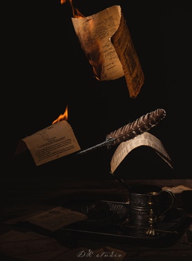 复古外文旧书发黄书页