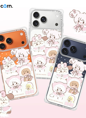 【bluecorn】蓝色苞米联名MIKKO冬季穿搭适用于iPhone 17/16/15 PRO/MAX magsafe镜面磁吸防摔手机壳 保护套