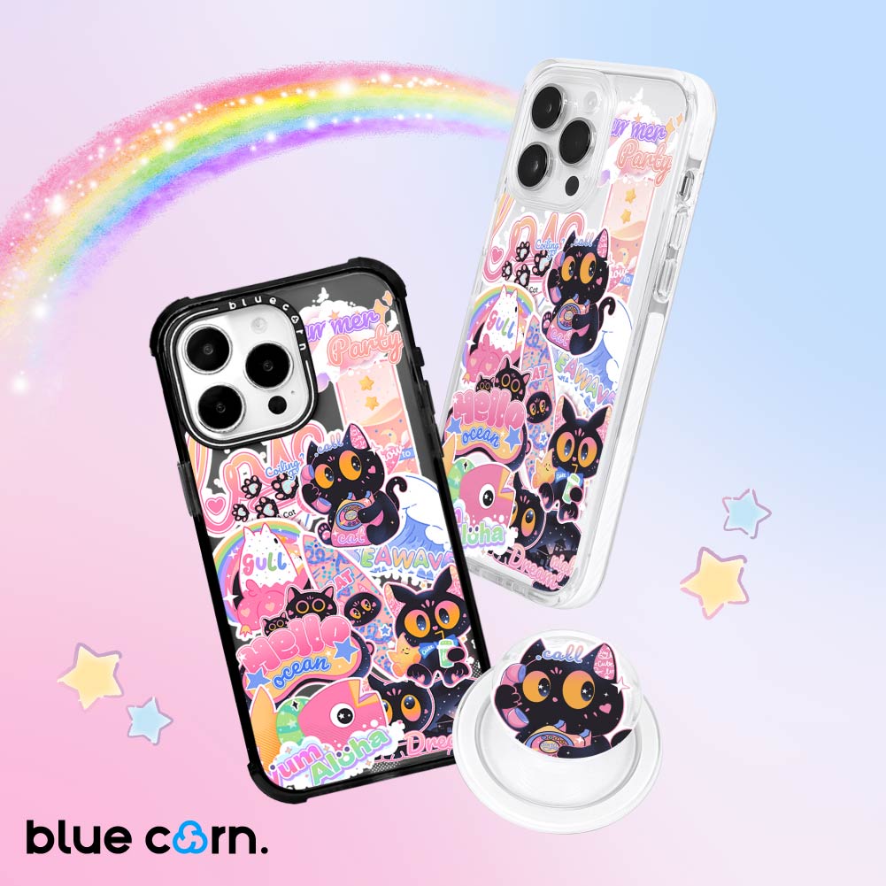 冲浪小黑适用于苹果手机壳