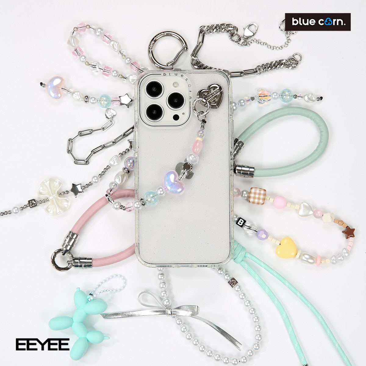 bluecorn原创极繁主义多功能复古高级感通用百搭挂链手机挂绳挂饰,3C数码配件,手机挂件/手机链,淘宝优惠券,粉丝福利购,淘宝优惠卷