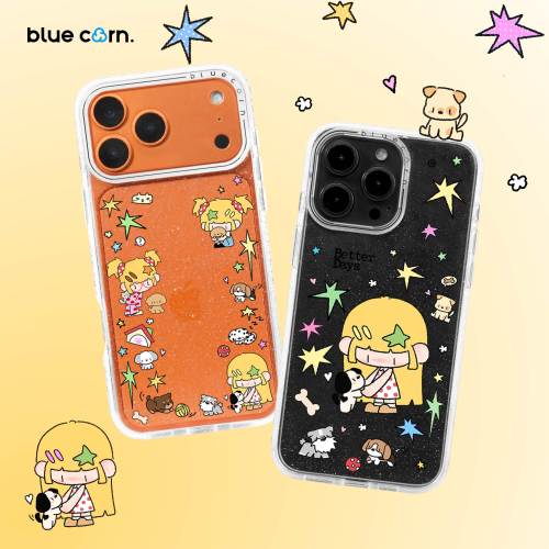 【bluecorn】蓝色苞米被爱收藏甜宠时光适用于iPhone 17/16/15PRO/MAX magsafe镜面磁吸防摔手机壳全包保护套