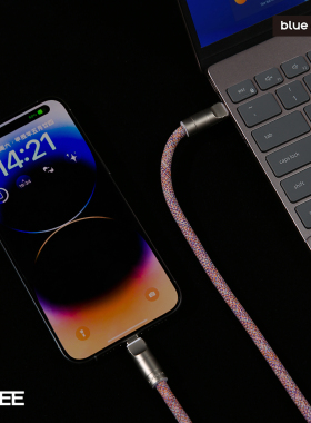 bluecorn 原创伊亚伊百搭多功能款斜跨充电线挂绳适用于iPhone16