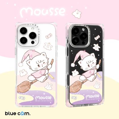 【bluecorn】蓝色苞米联名MIKKO慕斯魔法师适用于iPhone 16/15/14PRO/MAX magsafe镜面磁吸防摔手机壳保护套