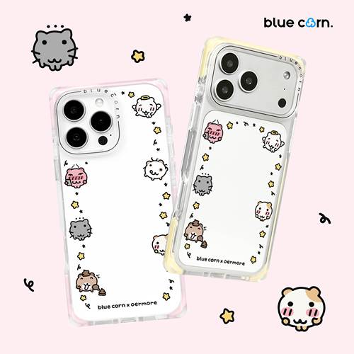 【bluecorn】蓝色苞米联名朱小仓第二弹小相框适用于iPhone 17/16/15PRO/MAX magsafe镜面磁吸防摔手机壳 套