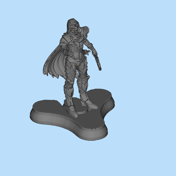 游戏人物命运2凯德6号01201120三维图纸(stl格式)