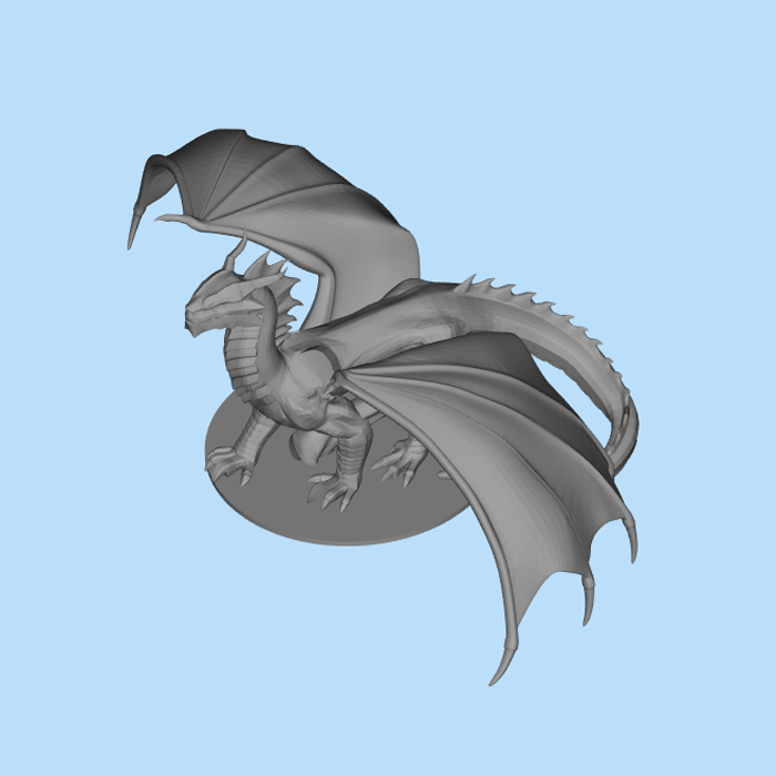 怪物猎人钢龙模型01200705三维图纸（STL格式）